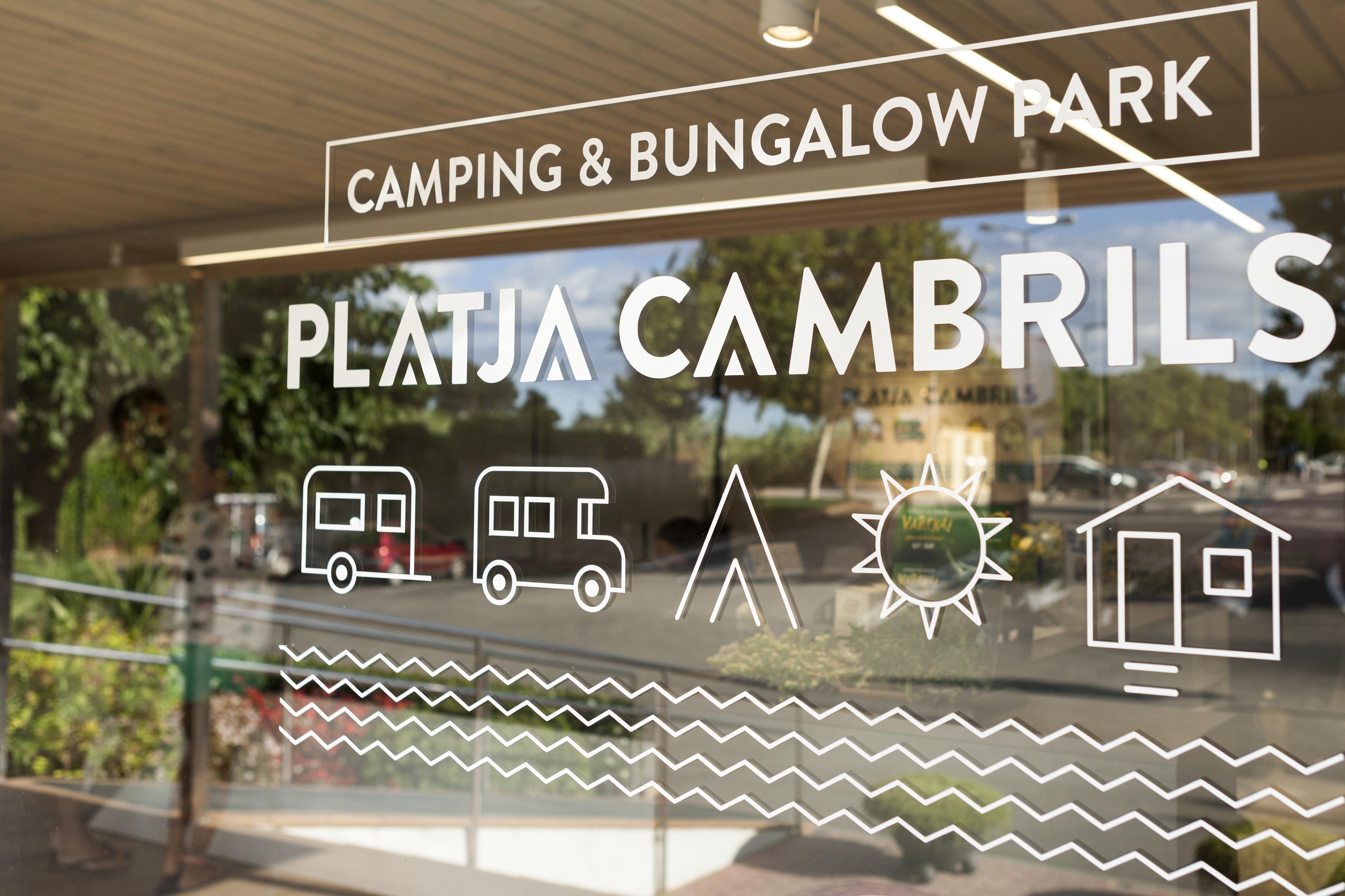 Camping Platja Cambrils Hotel Bagian luar foto